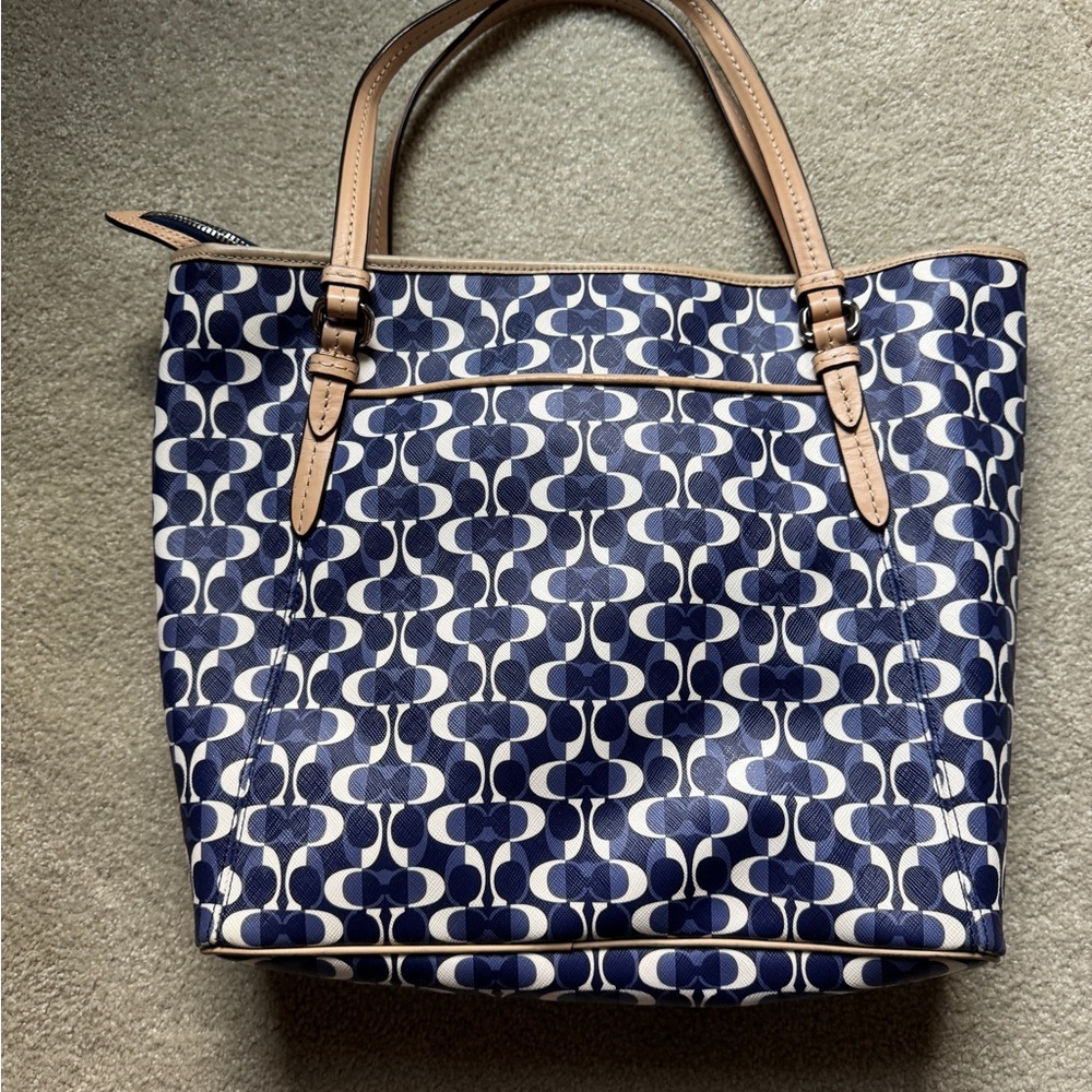 Coach Signature Tote Bag - Picture 2 of 8